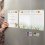 Magnetisch weekplanner-kalender-memobord voor koelkast TYU060 4