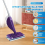 36 Pack Disposable Mop Pad Refills for Swiffer Wet Jet Spray Mop 5