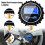 Manometro digitale per pneumatici LCD da 0-200 PSI per auto da 1/4 di pollice 2