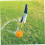 Eckfahnenbasis  corner flag base speed pull ring base practice ring base for speeds for soccer players mobility orange plastic 5