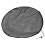 Efficient leaf and debris blocker, rain barrel mesh cover polyester fabric with elastic cord, dia 95cm 1