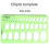 4pcs Circle Template for Drawing, Drafting Tool 5