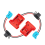 Power Wheel Adapter für Milwaukee M18 18V Akku 2