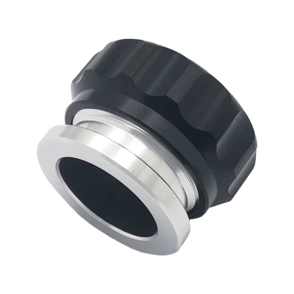 Material De Soldadura De Aluminio En La Tapa Del Cuello De Llenado Del Tanque De Aceite, Combustible Y Agua, Color Negro-image