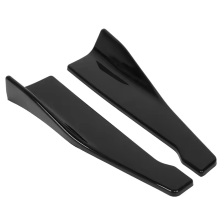 Faldones laterales de 48 cm para coche, protector divisor de alerón de parachoques universal