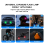 4 stücke Drahtlose LED Strobe Lichter Auto Dekor Atmosphäre Licht 4