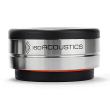 IsoAcoustics Orea Series Audio Equipment Isolatorer (Bordeaux - 32 lbs Max/stk)