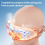Dispositivo de massagem ocular 16D Smart Acupoint Massage Bluetooth Eye White 5