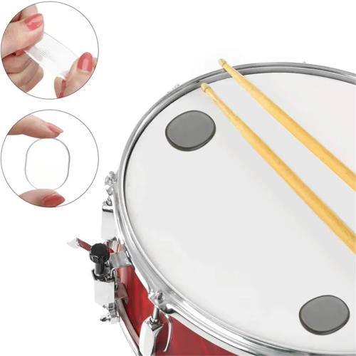 Set van 16 drumdempers, voor heldere drumklanken met zachte pads 1