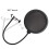 Professional Microphone Pop Filter Shield Mic Wind Mask Shield Screen with Blue Yeti and Any Other Microphone  Dual Layered Wind Pop Screen With 3