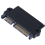 Προσαρμογέας γωνίας 5Gbps SFF 8482 SAS σε SATA 180 μοιρών 5