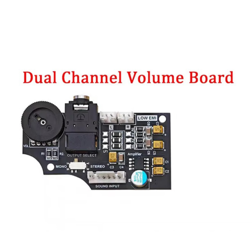 Πλακέτα ήχου διπλού καναλιού έντασης για χρήση με εξοπλισμό παιχνιδιών 2