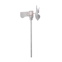 Mini Windmolen LED-licht Veilig rijdende plastic kleine windmolen