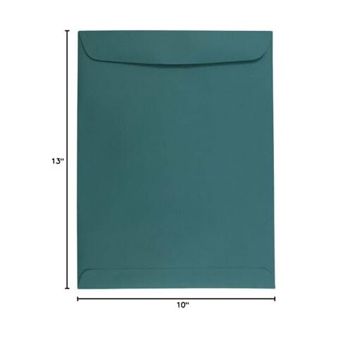 JAM PAPPER 10 x 13 Open End Katalog Premium Kuvert - Blgrnt - 100/pack 2
