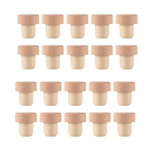 20Pcs Wein Flasche Kork T Geformt Kork Stecker für Wein Kork Wein Stopper