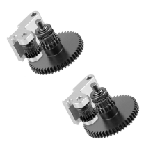 Opgradering til ekstruderdele, CNC nano-coated hærdet gearsæt, 2 stk.