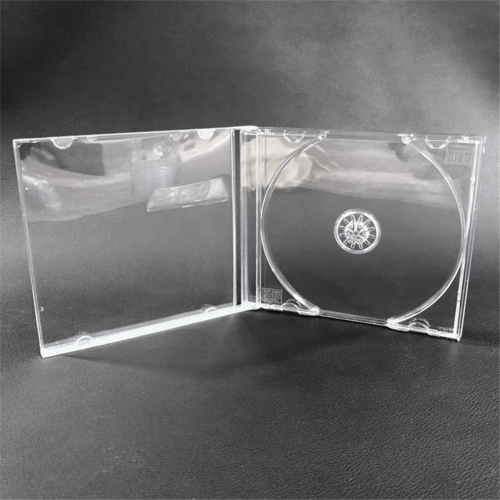 Custodia trasparente in plastica per CD/DVD per la protezione dei supporti 1