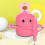 Smart tegnerobot Intelligent malerrobot Børns tegnelegetøj Pink 3