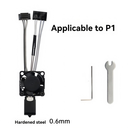 Til P1 3D-printer hotend-sæt 0,6 mm 1