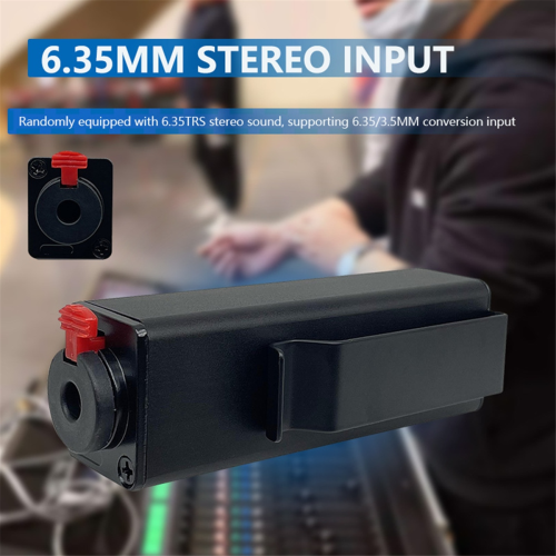 Convertitore amplificatore per cuffie da XLR a interfaccia audio da 3,5 mm 1