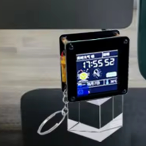ESP32 C3 1,44-palcový LCD stolný mini televízor 1
