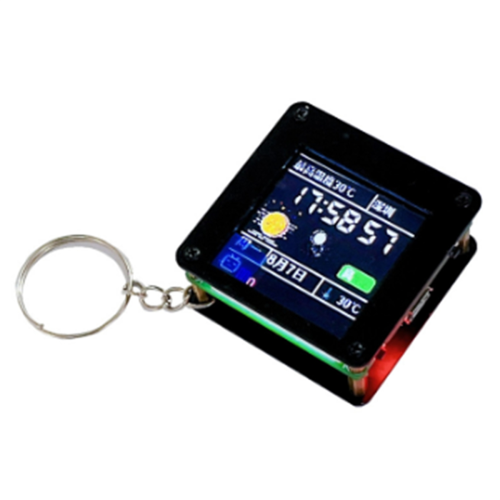 ESP32 C3 1,44-palcový LCD stolný mini televízor 2