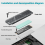 Til Slim/Pro SSD-køleplader med termiske puder, solid-state-drev 3