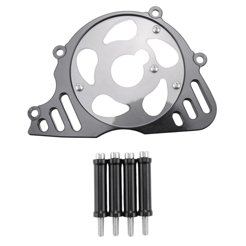 Para capa de proteção de corrente do lado esquerdo da roda dentada dianteira da Moto