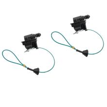 2 piezas del actuador de la tapa del depósito de combustible del coche, motor de la cubierta del tanque de combustible para