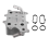 Radiador de transmisión HC3Z-6A642-A para 3