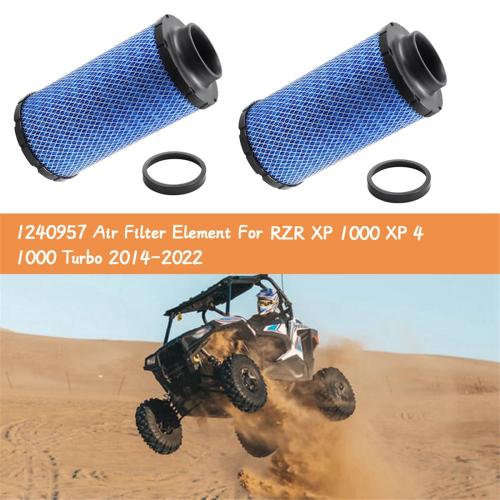 2 stk. 1240957 Motorluftfilterelement til 1