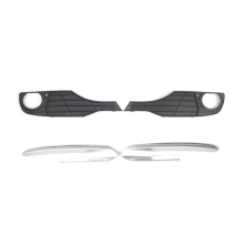 Kit de molduras para marco de cubierta de bisel de luz antiniebla de parachoques delantero