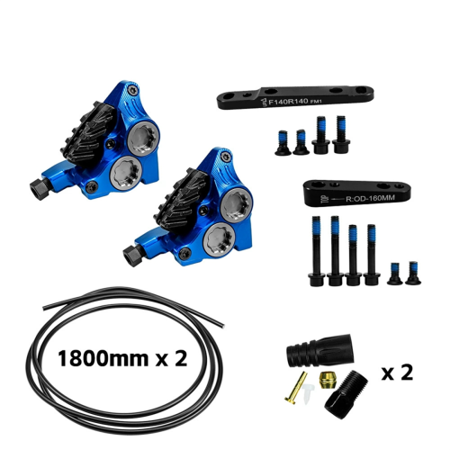 XG4 Hydraulinen Jarrusatula Flat Mount 4 Mäntää ICE-TECH Palat 1
