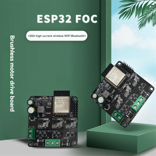 SimpleFOC højtydende ESP32 20A børsteløs motordriverkort 2
