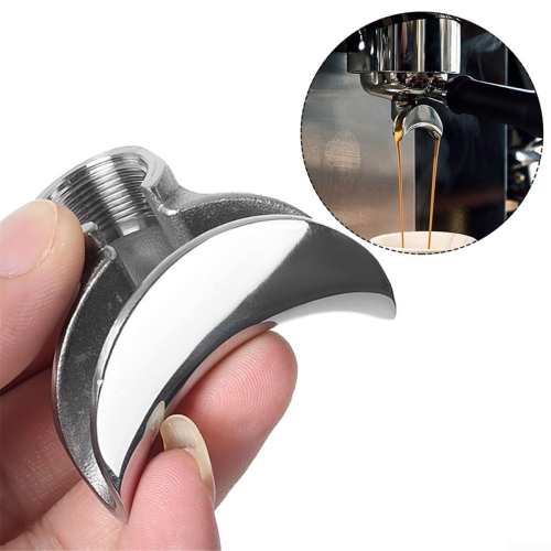 58 mm portafilter-tud i rustfrit stål med omskifter 1