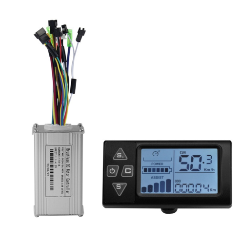 Κιτ LCD S861 με ελεγκτή κίνησης κινητήρα χωρίς ψήκτρες 36V 48V 250W 350W
