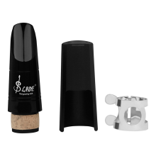 Jeu de becs de clarinette avec tête ND80 et capuchon noir