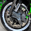 Cache de conduits de refroidissement d'air pour étrier de frein de moto CRF1000L 3