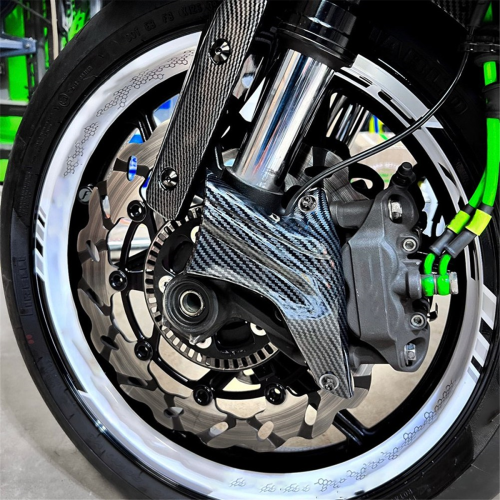 Cache de conduits de refroidissement d'air pour étrier de frein de moto CRF1000L 2