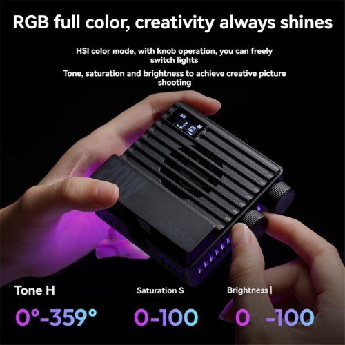 Φωτιστικό πάνελ LED LE20 20W RGB για επαγγελματική φωτογραφία 2