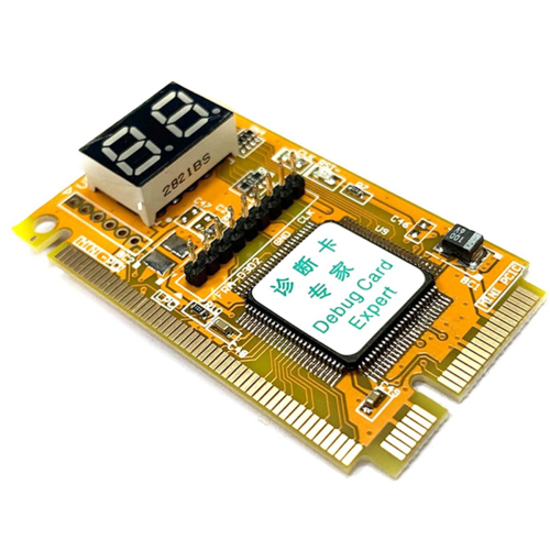 Debug Card Expert Mini PCI PCI-E LPC PC-diagnosekort