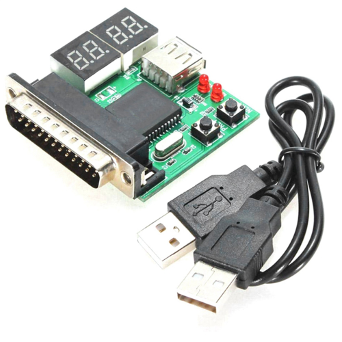 Debug Card Expert Mini PCI PCI-E LPC PC-diagnosekort 2