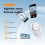 Controle remoto Bluetooth Zoom para celular para iOS/Android/Harmony OS 5