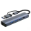 USB-C hub USB-A multiportadapter Ethernet RJ45 dockingstation 1