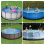 Pool Liner Pad Punktering Swimming Pool Liner Skridsikker Måtte 5