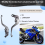 Leviers d'embrayage et de frein réglables pour moto 7