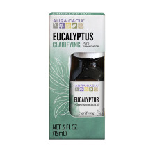 Aura Cacia, Reines Ätherisches Öl, Eukalyptus, 0,5 fl oz (15 ml)