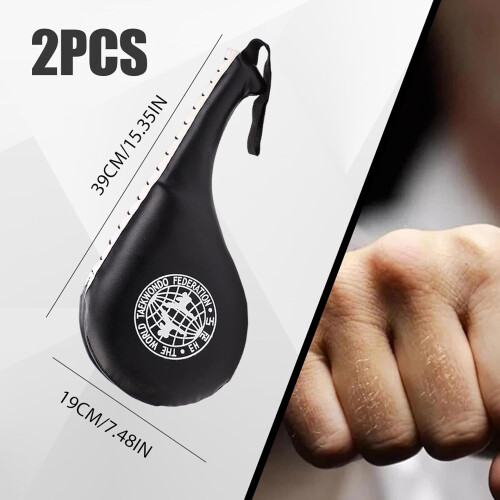 Taekwondo Kick Pad 2PCS   Eva for  with Armband Strap 2