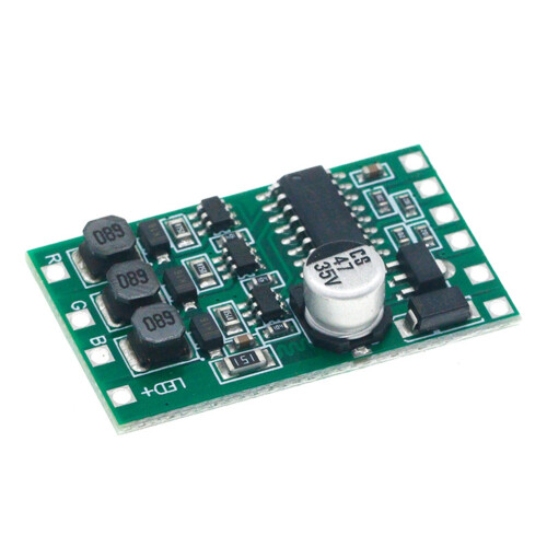 DMX512 RGB LED drivermodul – 300 mA konstant strøm 2