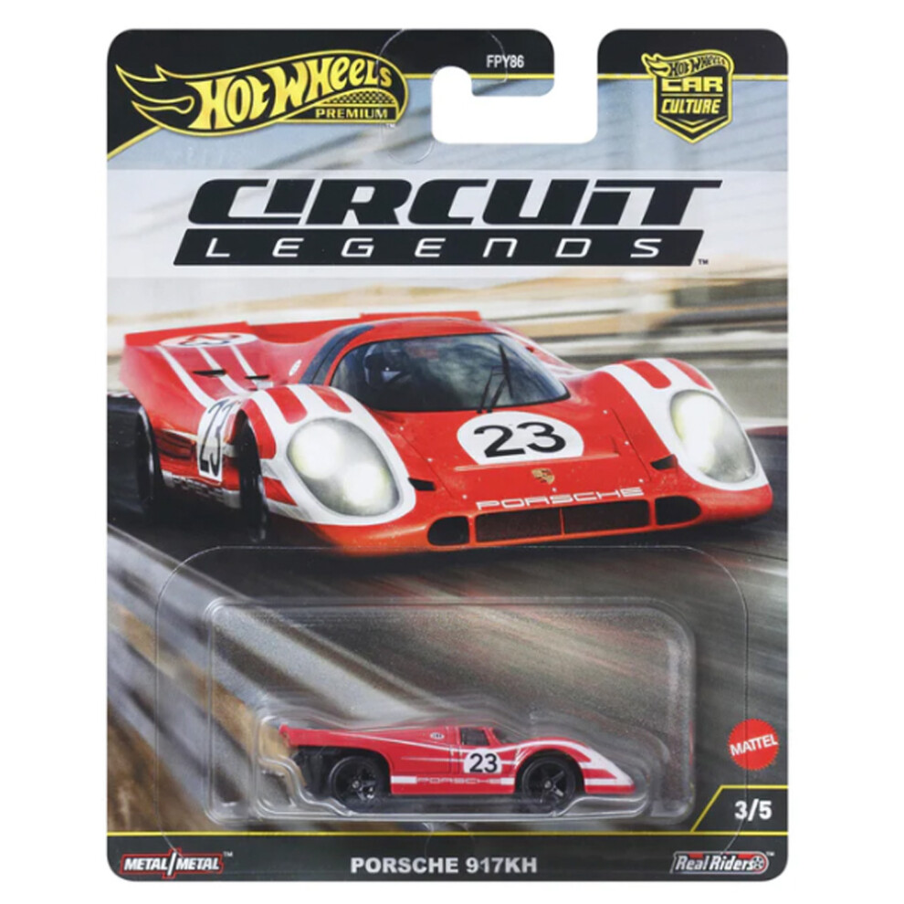 Hot Wheels Car Culture: Circuit Legends 3/5 Porsche 917Kh Jbk63